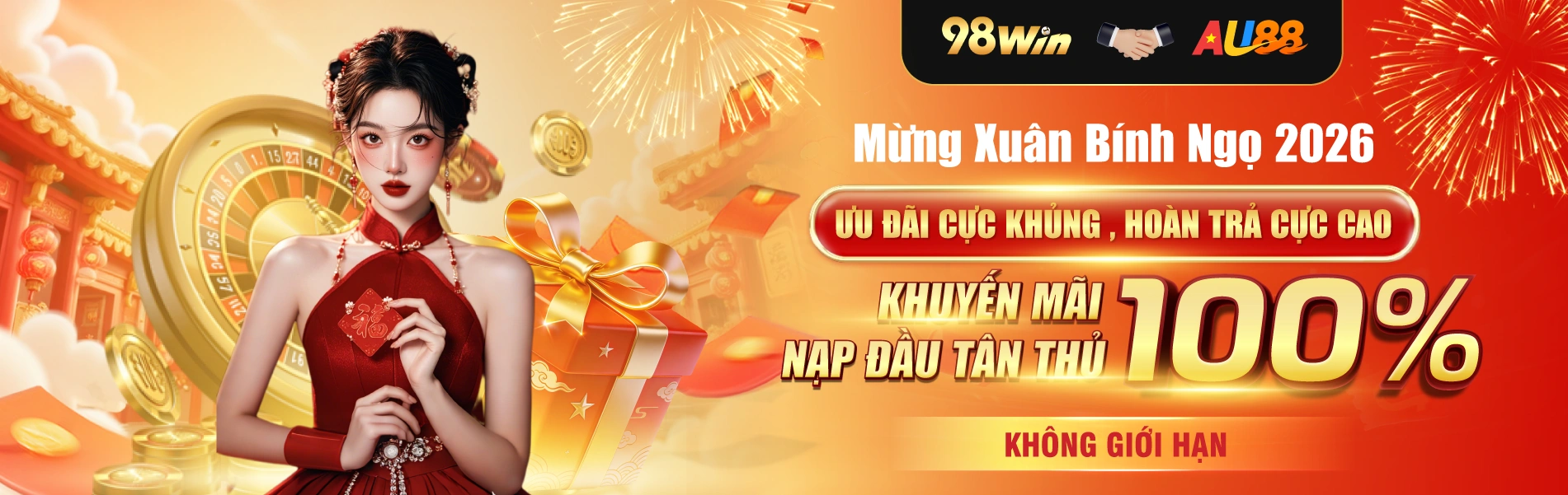 Banner ứng dụng, hỗ trợ và nhắc nhở trách nhiệm của 98Win